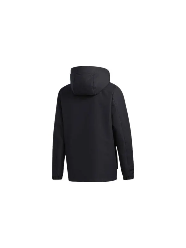 Пуховик adidas 3in1 Down Jkt Multiple Pockets Outdoor Sports Detachable hooded down Jacket Black — изображение 2 из 4, черный