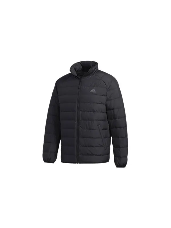 Пуховик adidas 3in1 Down Jkt Multiple Pockets Outdoor Sports Detachable hooded down Jacket Black — изображение 3 из 4, черный