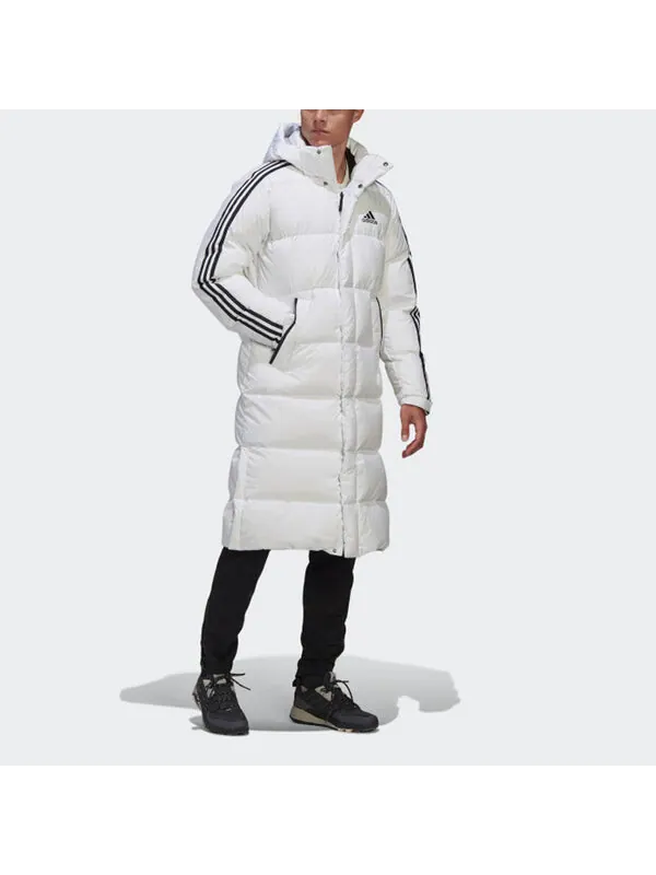 Пуховик adidas (BLACKPINK Lisa)adidas 3st Long Coa — изображение 3 из 4, белый
