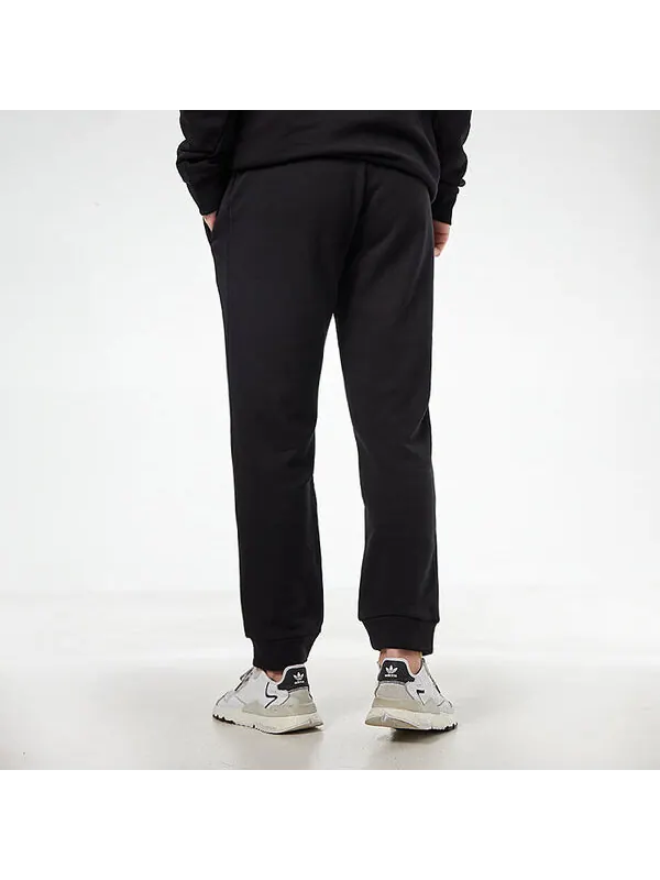 Спортивные штаны adidas originals Trefoil Pant Casual Bundle Feet Long Knit Sports Pants Black — изображение 2 из 3, черный