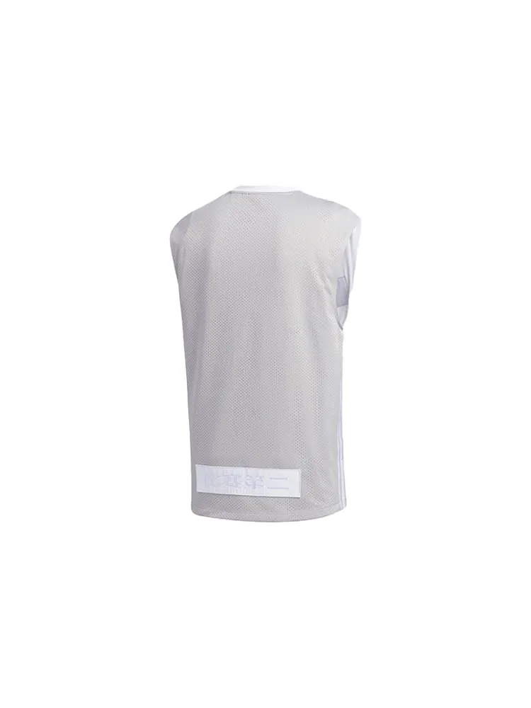 Спортивная майка Adidas originals MIC TANK BB — изображение 2 из 6, белый