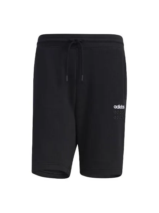 Шорты neo m ce c шорты повседневные спортивные эластичный пояс дышащие Adidas — изображение 1 из 4, черный
