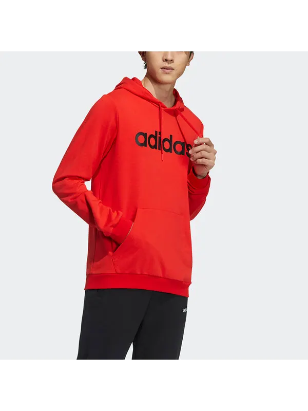 Толстовка Men's adidas neo Essentials Sports Red — изображение 4 из 4, красный