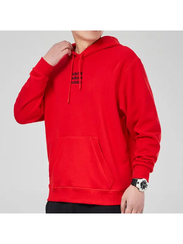 Толстовка Men's adidas neo CE C+ Sports Red — изображение 3 из 4, красный