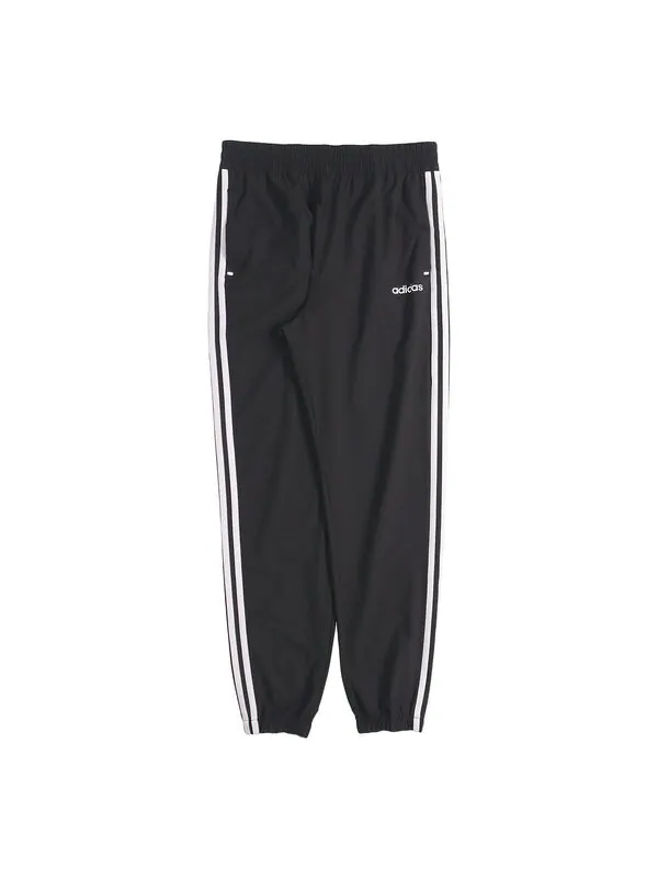 Спортивные штаны adidas neo M Ce 3s Wv Tp Side Stripe Casual Sports Bundle Feet Long Pants Black — изображение 1 из 4, черный