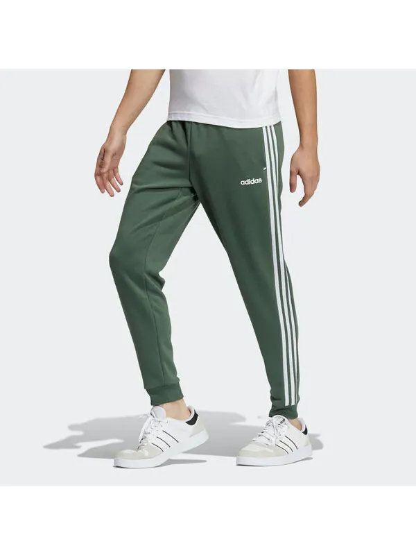 Спортивные штаны adidas neo M Ce 3sq2 Kn Tp Athletics Sports Bundle Feet Pants Green — изображение 2 из 4, зеленый