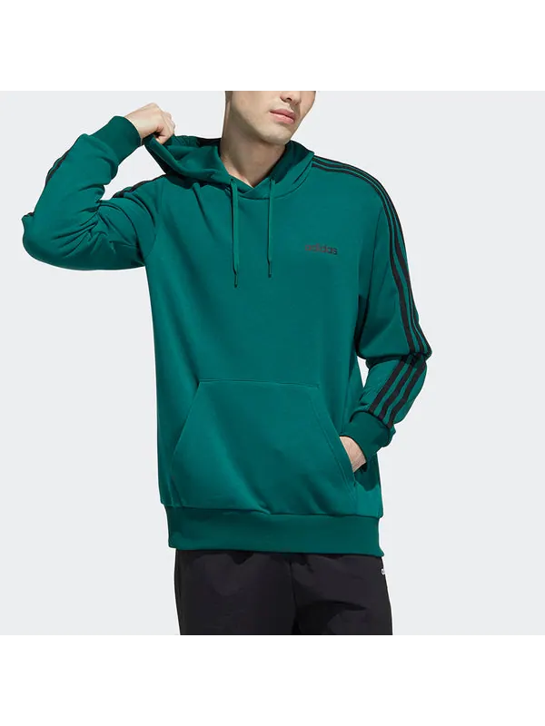 Толстовка neo casual sports hooded pullover green Adidas — изображение 2 из 4, зеленый