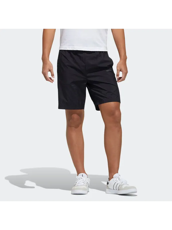 Шорты neo m fav eh wv sht sports woven shorts black Adidas — изображение 2 из 4, черный