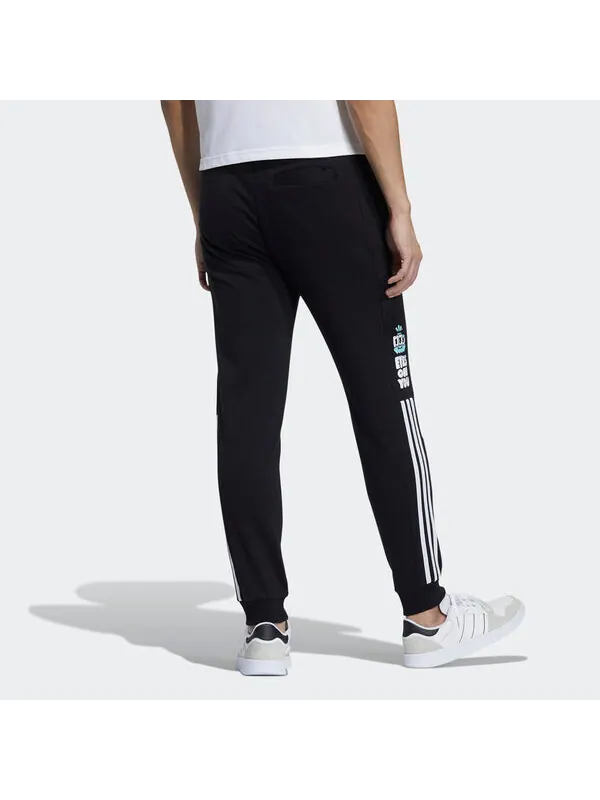 Спортивные штаны adidas neo M Freye Tp Stripe Bundle Feet Sports Long Pants Black — изображение 3 из 4, черный