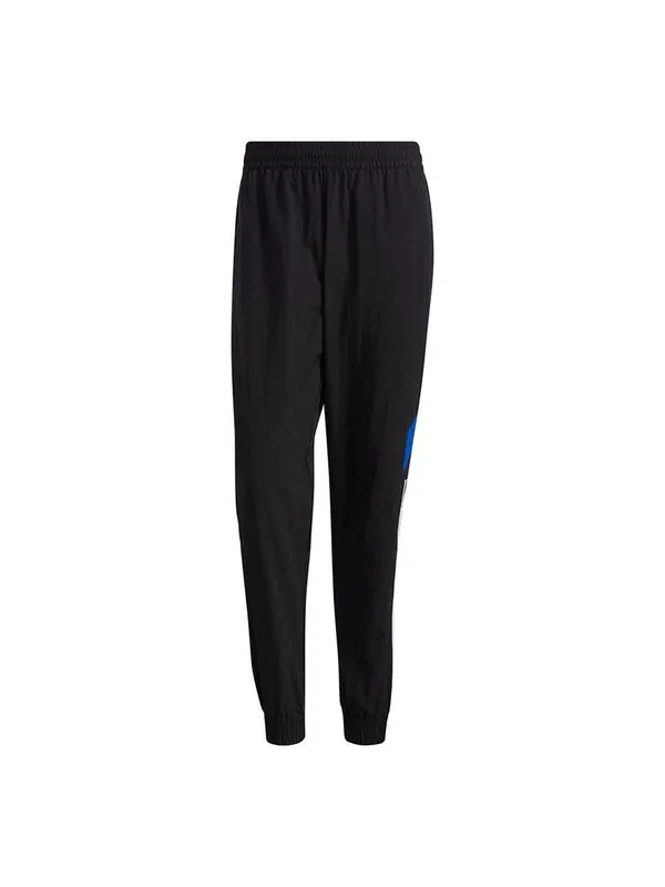 Спортивные штаны adidas neo M Cs Wvn Tp 2 Logo Woven Athletics Sports Pants Black — изображение 1 из 4, черный