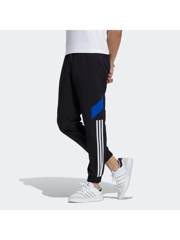 Спортивные штаны adidas neo M Cs Wvn Tp 2 Logo Woven Athletics Sports Pants Black — изображение 2 из 4, черный