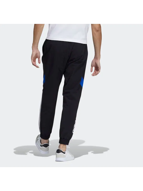 Спортивные штаны adidas neo M Cs Wvn Tp 2 Logo Woven Athletics Sports Pants Black — изображение 3 из 4, черный