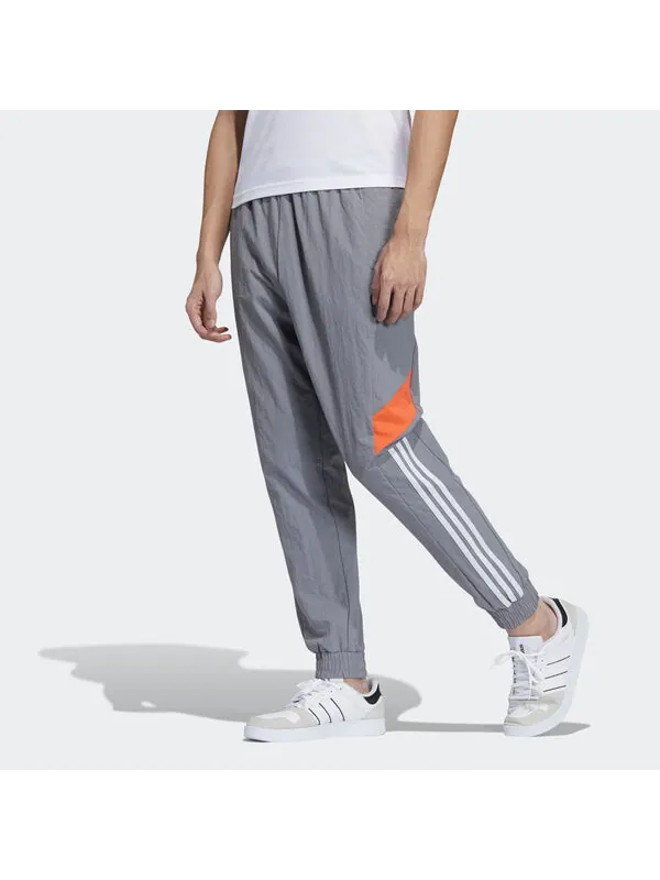 Спортивные штаны adidas neo M Cs Wvn Tp 2 Logo Woven Athletics Sports Pants light grey — изображение 2 из 4, светлый серый