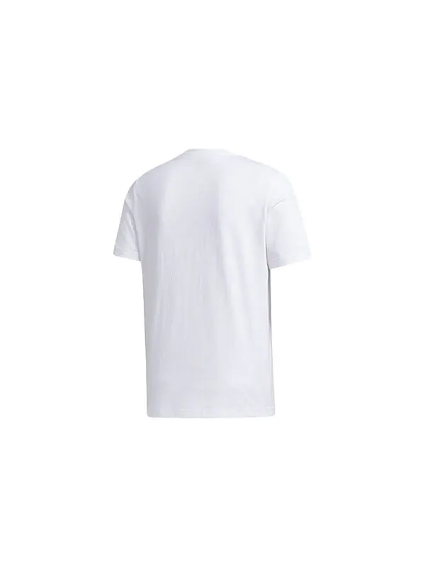 Футболка neo x yellow crossover logo printing round neck short sleeve white Adidas — изображение 2 из 4, белый