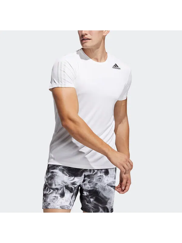 Футболка hrdy 3s футболка тренировочная спортивная с коротким рукавом белая Adidas — изображение 2 из 4, белый