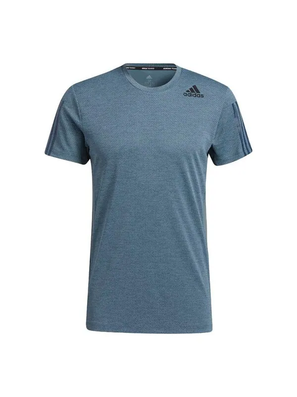 Футболка hrdy 3s футболка спортивная бег короткий рукав Adidas — изображение 1 из 4, синий