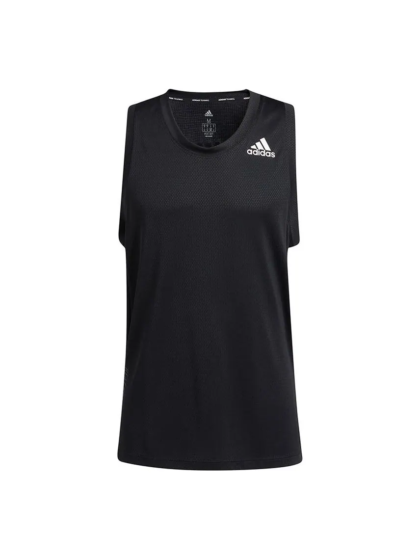 Жилет adidas Hrdy 3s Tnk Casual Sports Breathable Vest Black — изображение 1 из 4, черный