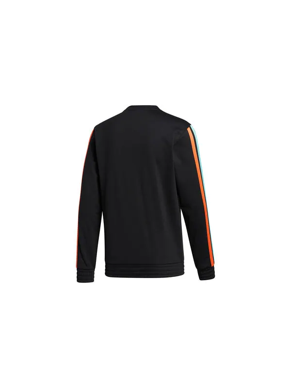 Толстовка adidas Harden Fleece Crew Sweatshirt Black — изображение 2 из 4, черный