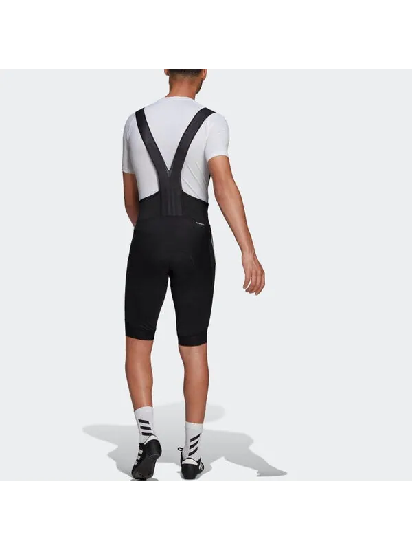 Шорты men's solid color side stripe logo shorts black Adidas — изображение 3 из 4, мульти