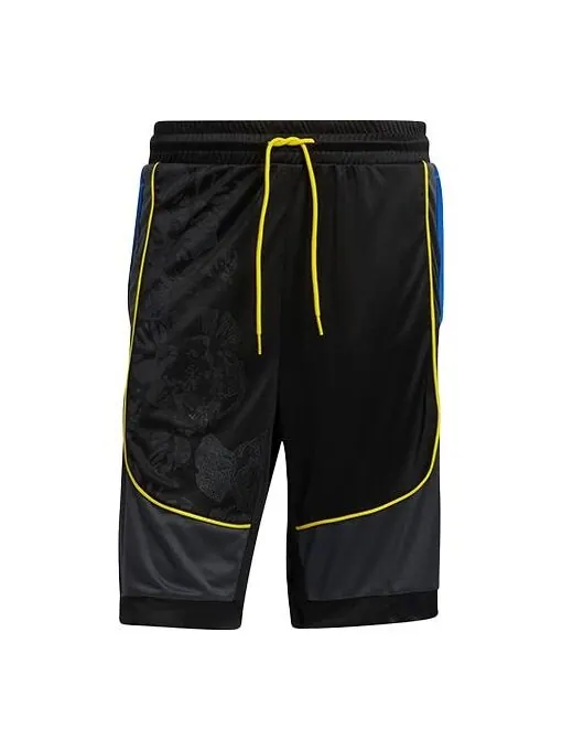 Шорты adidas Hrdn Short Printing Gym Training Basketball Sports Shorts Black — изображение 1 из 4, черный