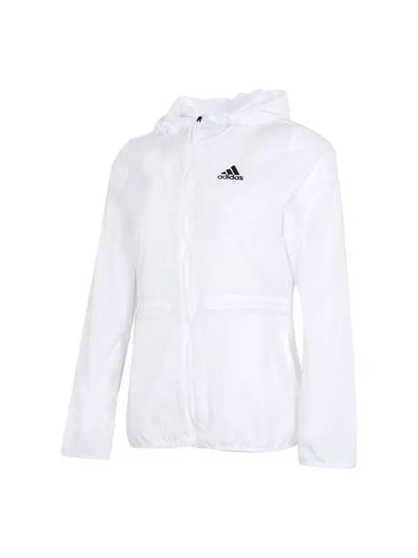 Куртка дышащая легкая куртка Adidas — изображение 1 из 3, белый