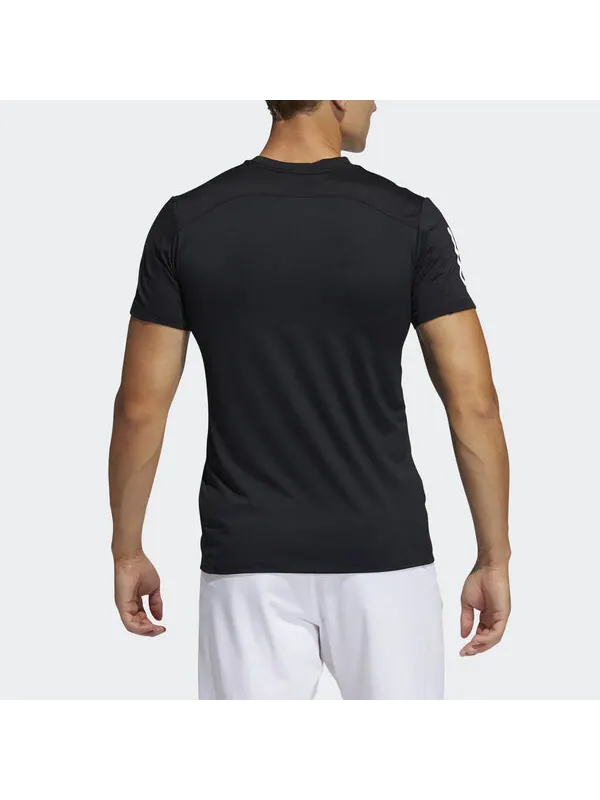 Футболка aero3s футболка pb полосатый спортивный короткий рукав Adidas — изображение 2 из 2, черный