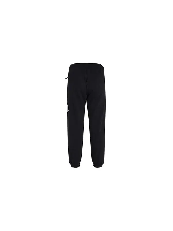 Спортивные штаны adidas MENS Fi Pant 3b Logo Print Ankle banded Knit Pants Black — изображение 2 из 4, черный