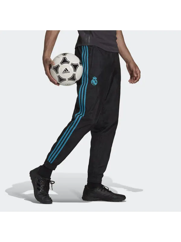 Штаны real madrid иконы тканые футбольные штаны Adidas — изображение 3 из 4, черный