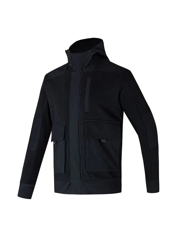 Куртка Men's adidas Sports Windproof Jacket Black — изображение 1 из 3, черный