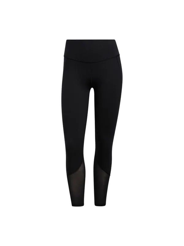 Брюки casual sports tight gym pants black Adidas — изображение 1 из 4, черный
