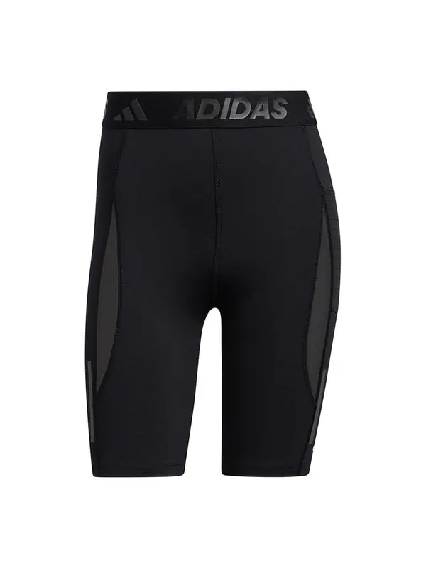 Шорты techfit heat.rdy short tights 'black' Adidas — изображение 1 из 3, черный