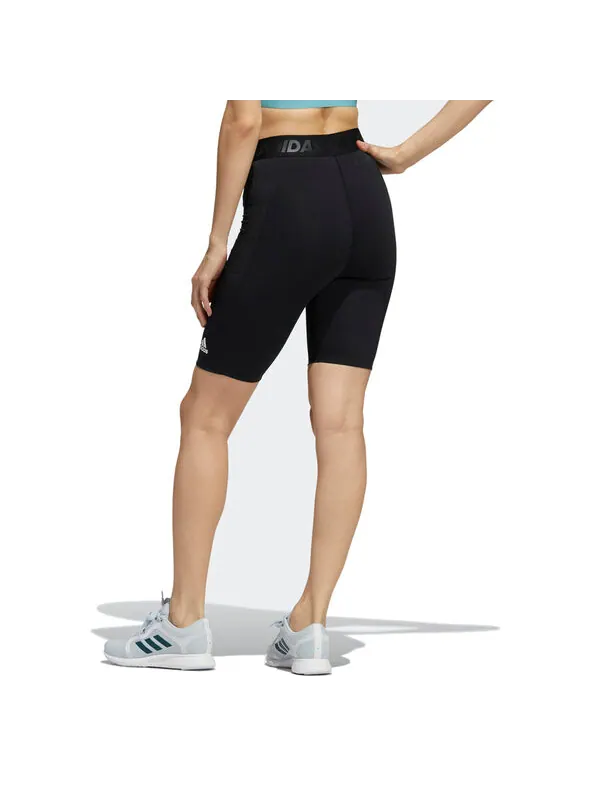 Шорты techfit heat.rdy short tights 'black' Adidas — изображение 3 из 3, черный