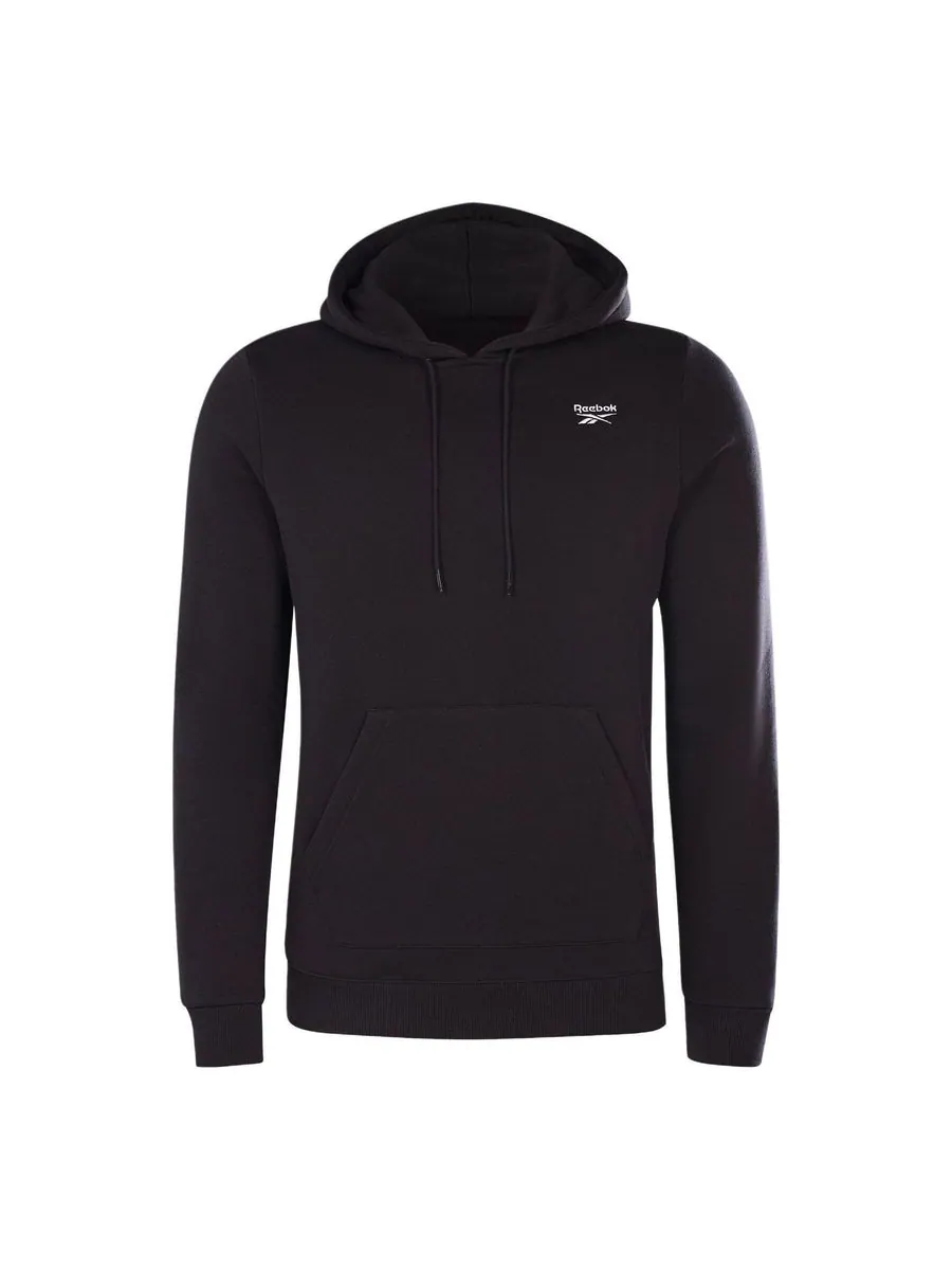 Худи Reebok Identity French Terry Hoodie 'Black' — изображение 1 из 1, черный