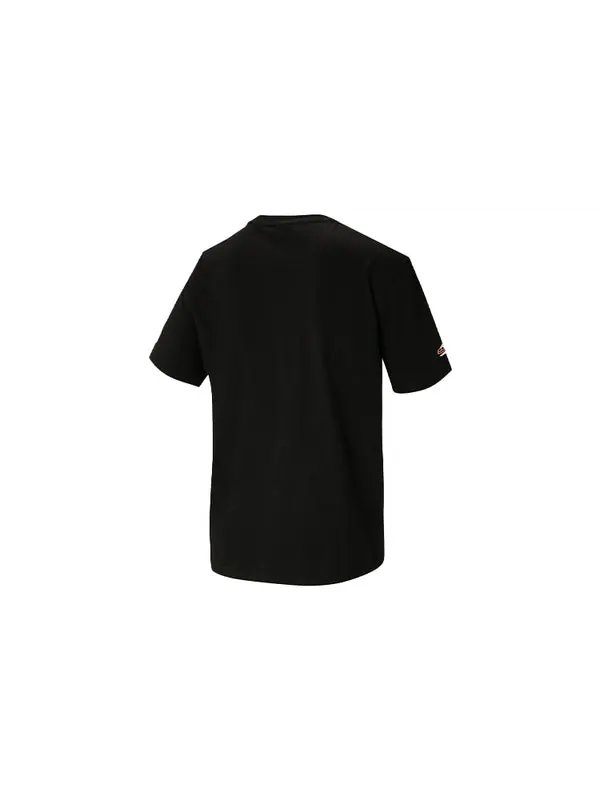Футболка originals casual sports round neck short sleeve black Adidas — изображение 2 из 2, черный
