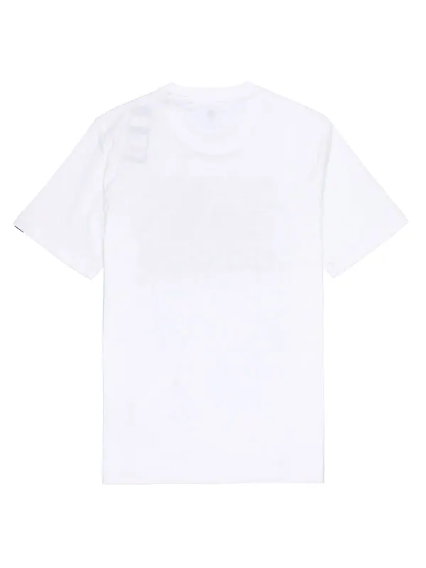 Футболка m ddlbmb l t graffiti printing logo sports short sleeve white Adidas — изображение 2 из 4, белый