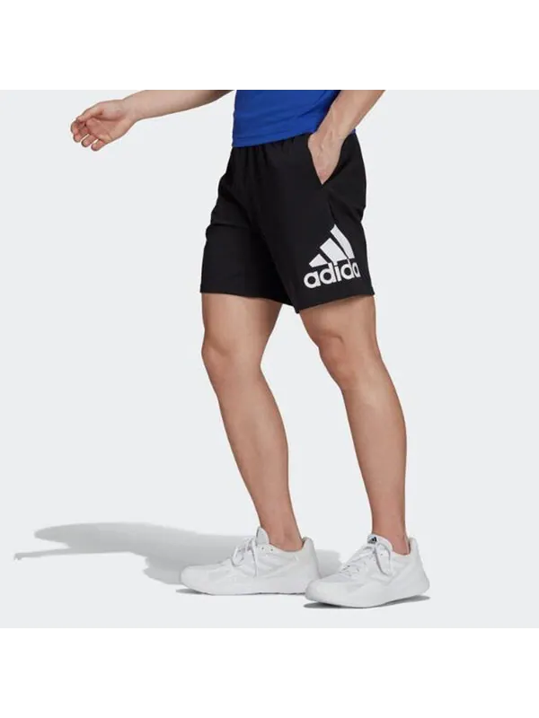 Шорты m bl sj sho logo casual sports stylish breathable shorts black Adidas — изображение 3 из 3, черный