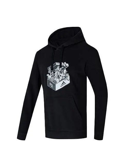 Толстовка adidas China Toys Hd Sports Training Printing Black — изображение 1 из 2, черный