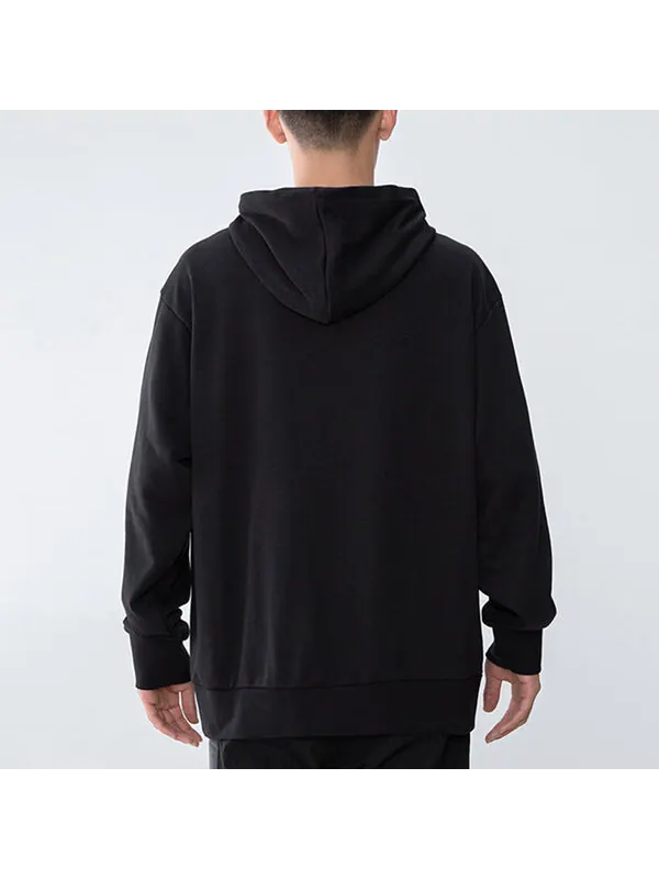 Толстовка Men's adidas Large Logo Sports Pullover Black — изображение 4 из 4, черный