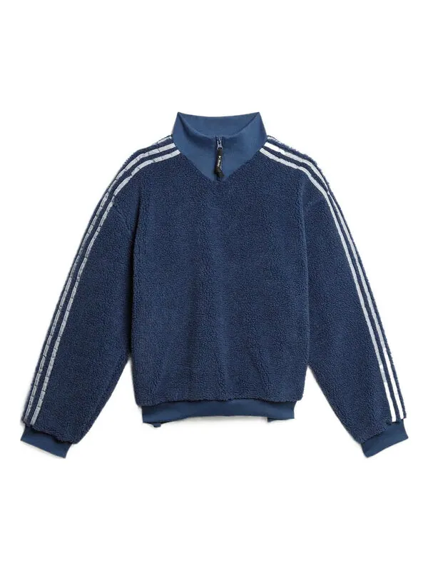 Толстовка Men's adidas originals x Blondey Crossover Casual Sports Stripe Stand Collar Pullover — изображение 1 из 4, мульти