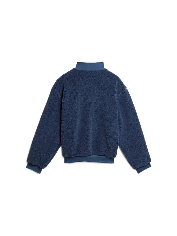 Толстовка Men's adidas originals x Blondey Crossover Casual Sports Stripe Stand Collar Pullover — изображение 2 из 4, мульти
