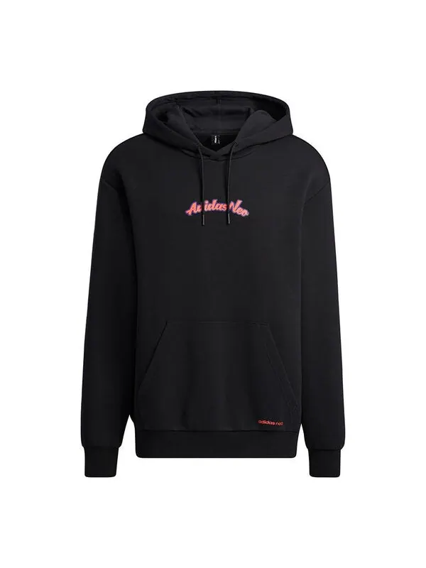 Толстовка adidas neo M Ssfv2 Basketball Printing Sports Pullover Black — изображение 1 из 4, черный