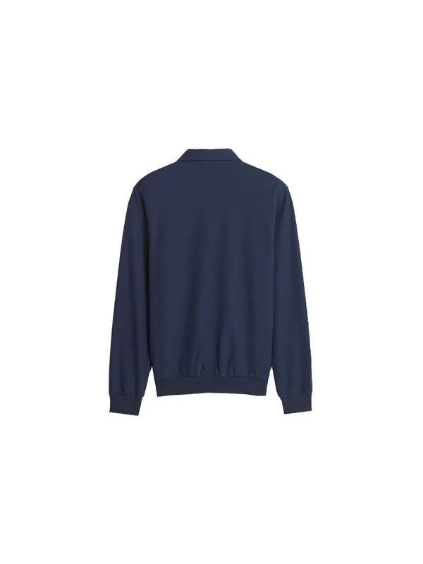 Куртка adidas originals Ewood Tt Solid Color Sports Jacket Blue — изображение 2 из 3, мульти