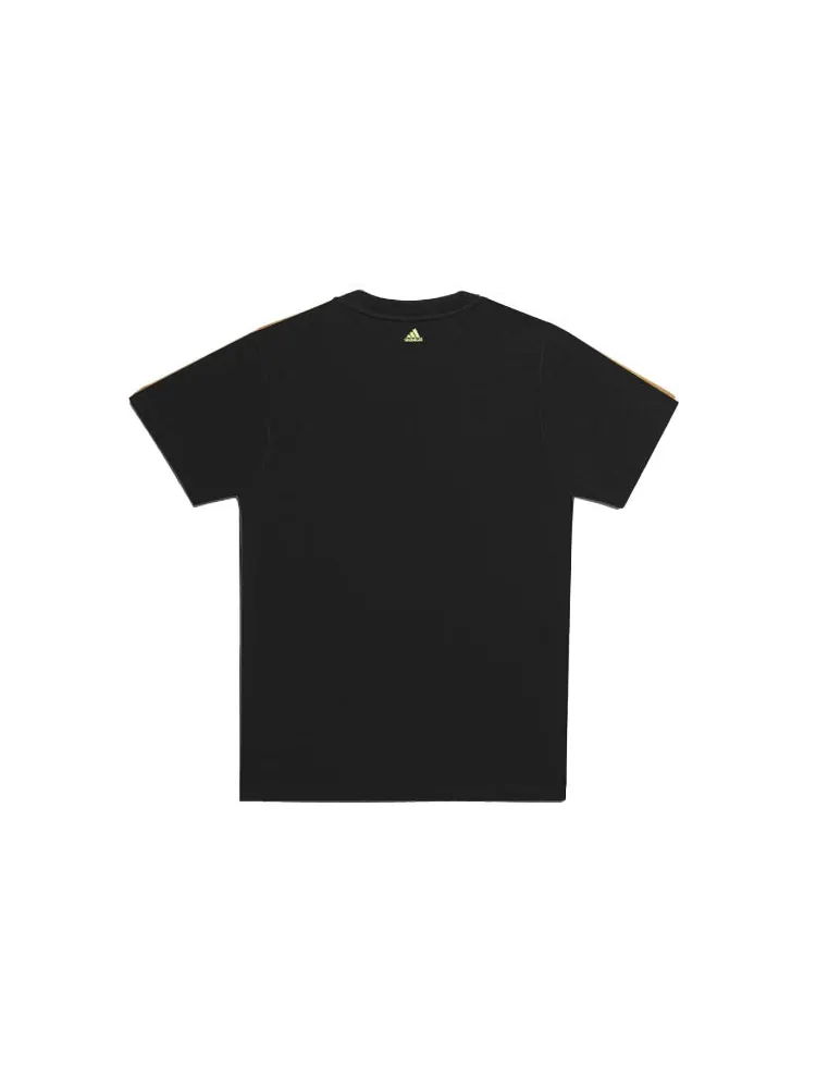 Футболка adidas originals x Ivy Park 4 Crossover Embroidered Logo Round Neck Short Sleeve Black T-Shirt — изображение 2 из 7