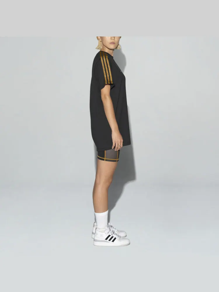 Футболка adidas originals x Ivy Park 4 Crossover Embroidered Logo Round Neck Short Sleeve Black T-Shirt — изображение 7 из 7