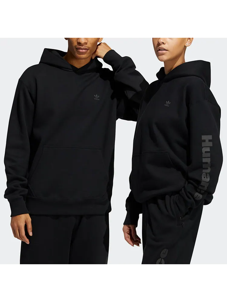 Худи adidas Pw Bf Bas Hood Basic Sporty Terry Hooded Sweater Unisex Black — изображение 3 из 7, черный