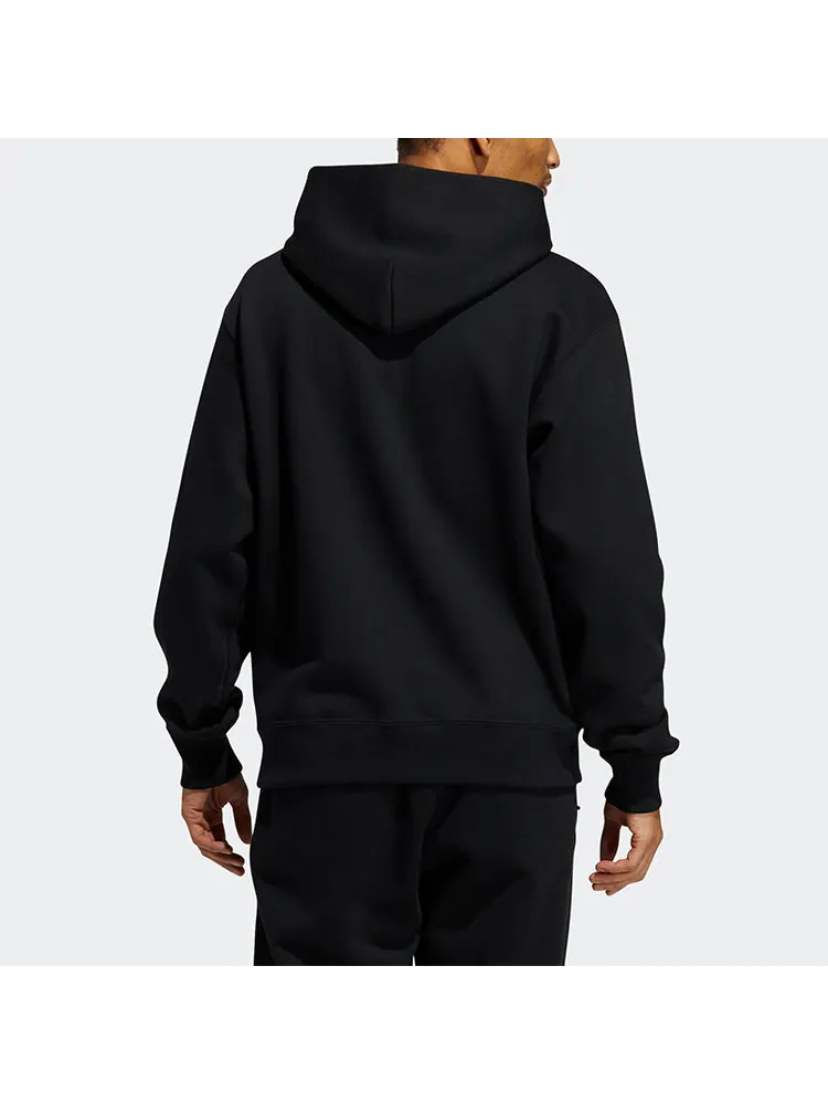 Худи adidas Pw Bf Bas Hood Basic Sporty Terry Hooded Sweater Unisex Black — изображение 6 из 7, черный