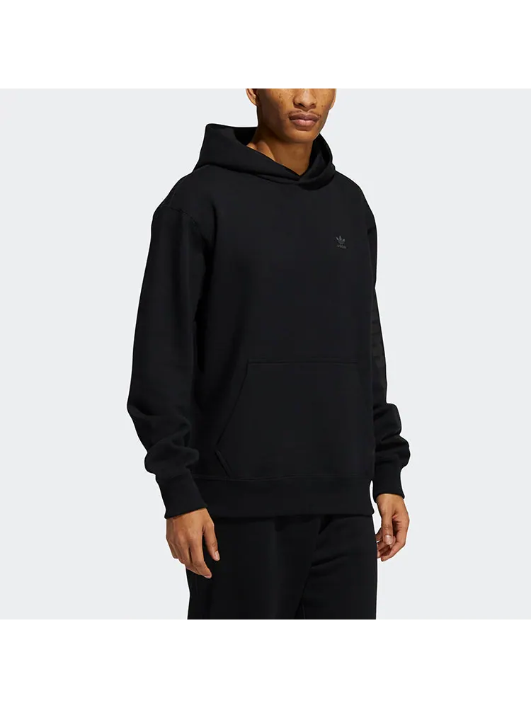 Худи adidas Pw Bf Bas Hood Basic Sporty Terry Hooded Sweater Unisex Black — изображение 7 из 7, черный