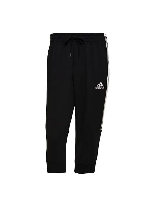 Спортивные штаны adidas M 3s Lft Tc 3pt Sports Cropped Pants Black — изображение 1 из 4, черный