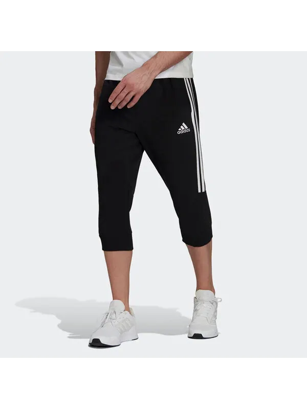 Спортивные штаны adidas M 3s Lft Tc 3pt Sports Cropped Pants Black — изображение 2 из 4, черный