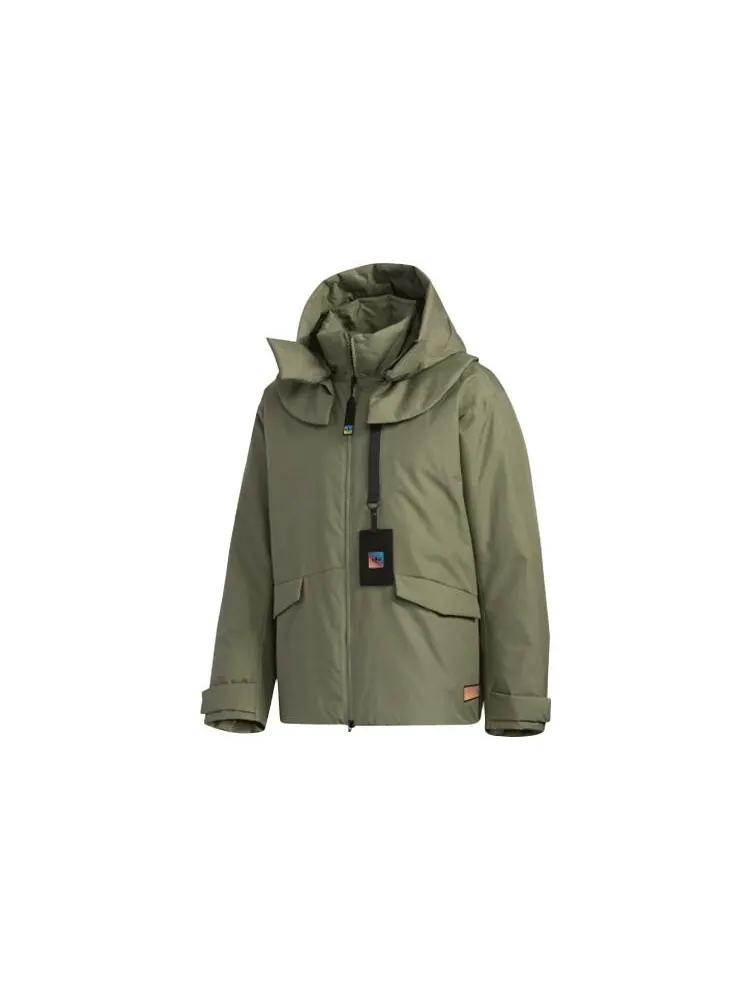 Пуховик Adidas Originals Premium Jkt 2 — изображение 1 из 7, зеленый
